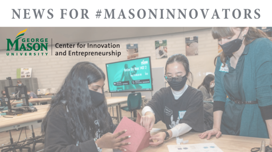 News for #masoninnovators
