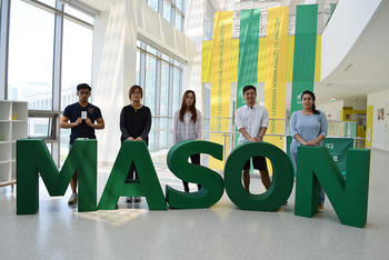 Students at Mason Korea